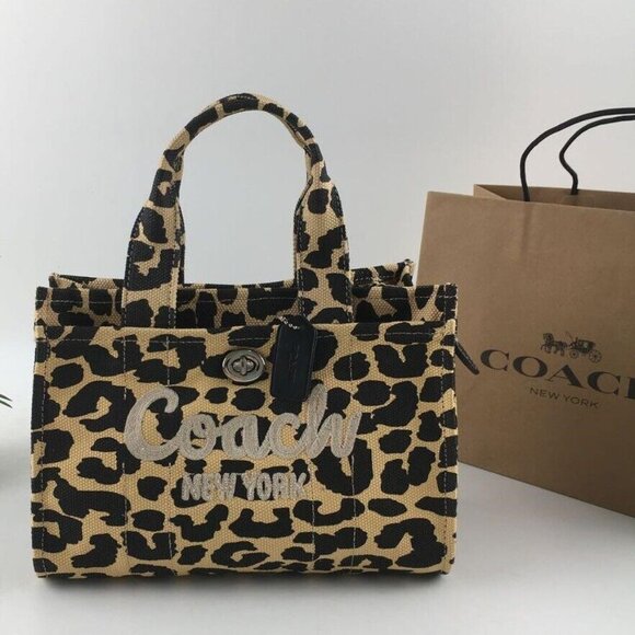 Coach Women Canvas Cargo Tote - Picture 1 of 6